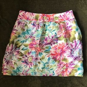 Ann Taylor Loft Floral Skirt